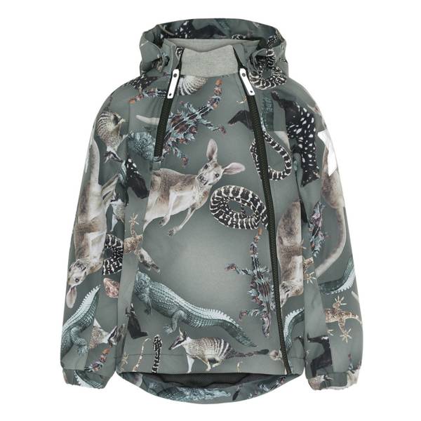 Molo, Hopla camo bush animals sommerjakke