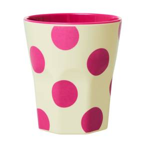 Hovedbilde Rice, kopp creme med fuchsia ...