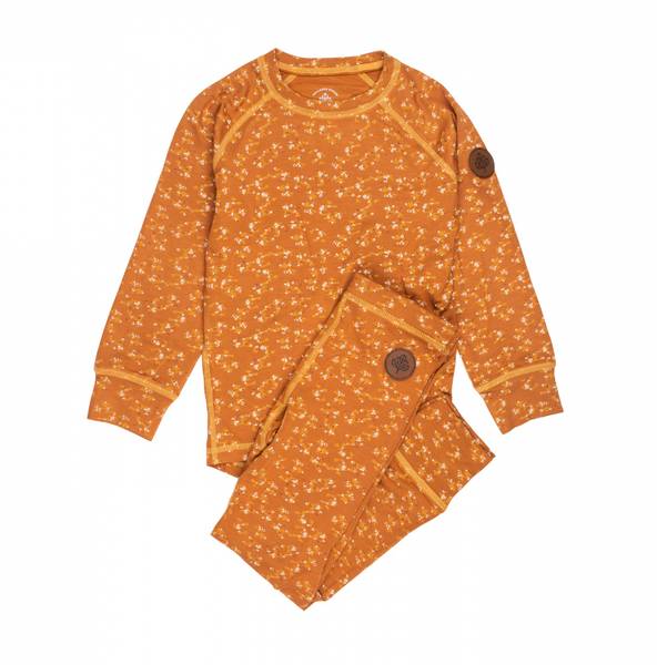 Gullkorn design, M-O-M undertøyssett dame sennep
