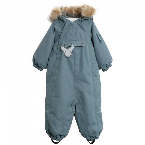 Wheat vinterdress Nickie tech blue mirage