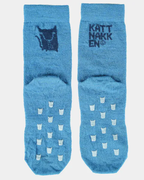 Kattnakken ullsokker antigli tynn 2pk, hav og himmel