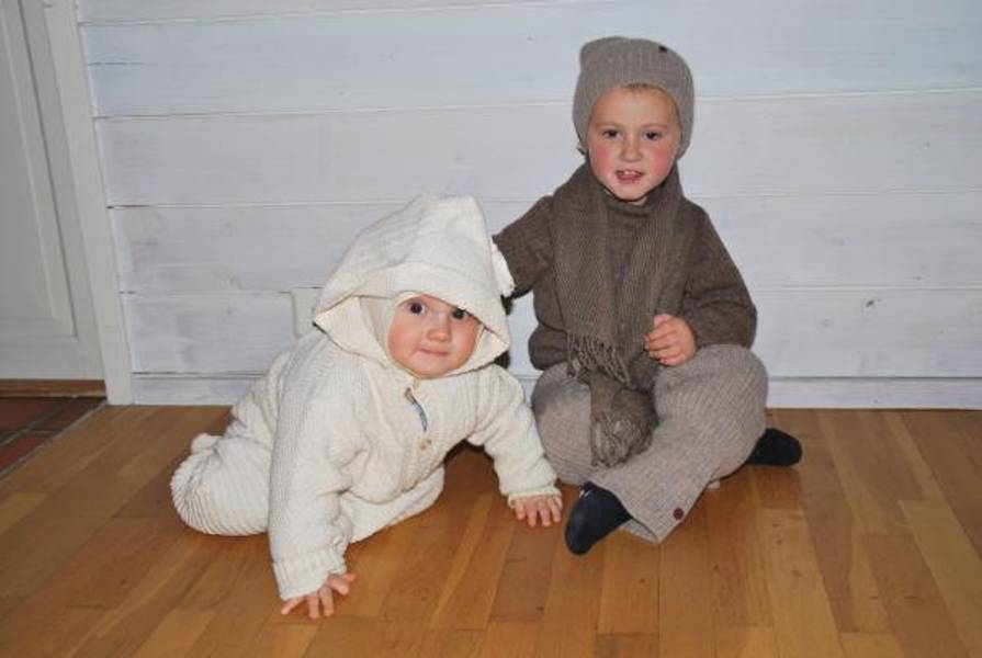 Esencia , Ribbegenser med høy hals, alpacca blue