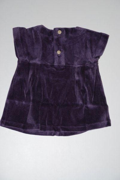 Kjole, lilla velour fra serendipity