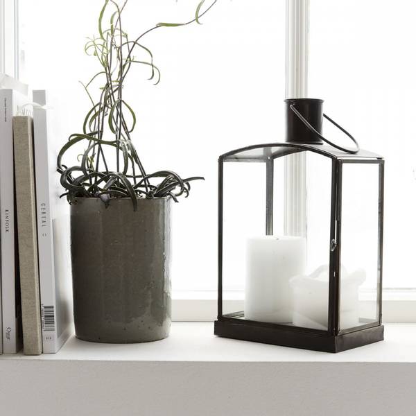 House doctor, Origi lanterne dark antique - lav