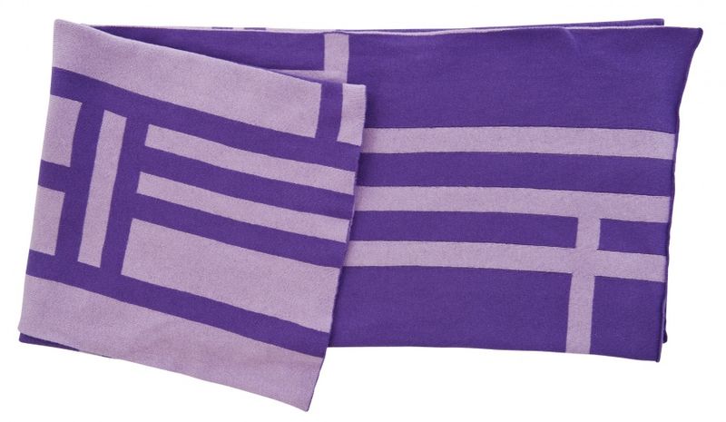 Sebra, babyteppe grafisk lilla 4063