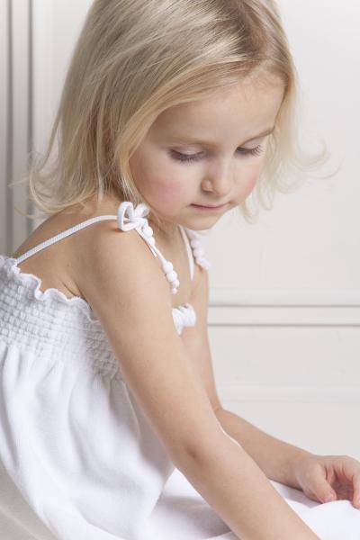 Lily Balou, Chloe hvit kjole
