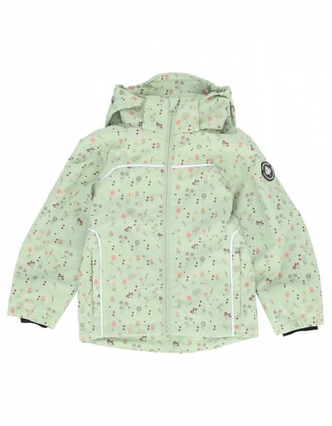 Gullkorn design,  Clover 2lags jakke soft gr&oslash;nn