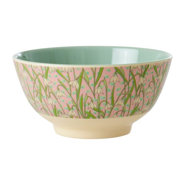 Rice, melaminsk&aring;l new snowdrop print
