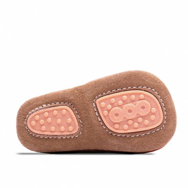 Bisgaard, tøfler velcro stjerne, rosa