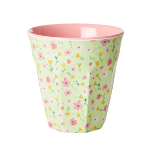 Hovedbilde Rice, kopp green flowerprint