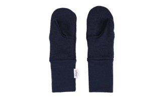 Hovedbilde Kivat, marine votter i ull