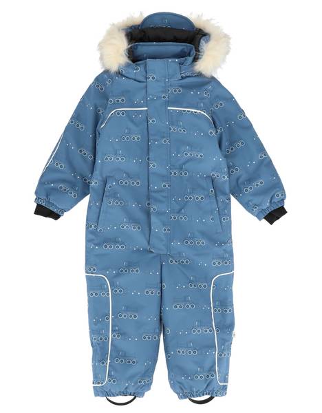 Gullkorn design, Hovden vattert dress ltd mell-bl&aring;