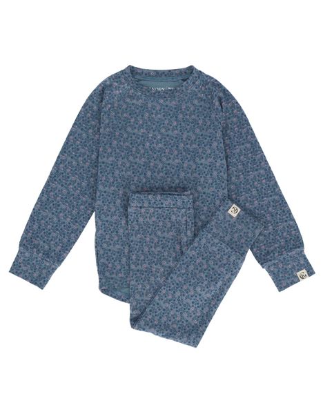 Gullkorn design, Vennen bambussett ltd denimblå