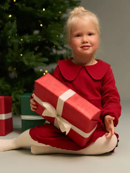 Gullkorn design, Eno kjole dyp r&oslash;d