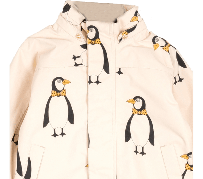 Mini rodini, edelweiss pingvinjakke beige