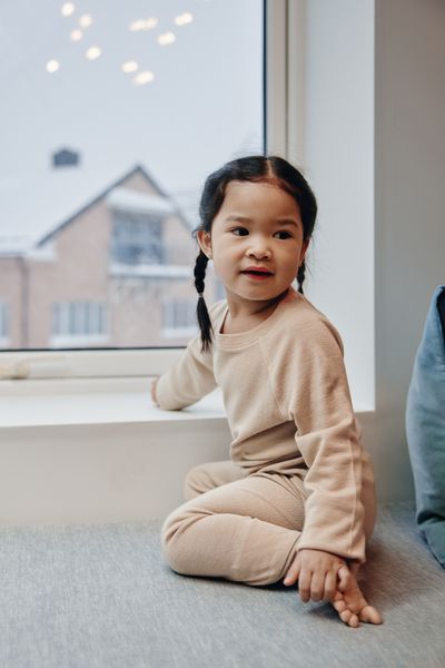 Gullkorn design, Idde ullsett beige