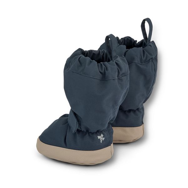 Wheat , booties tech dark blue