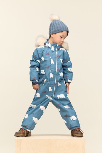Gullkorn design, Marl ullue denimblå